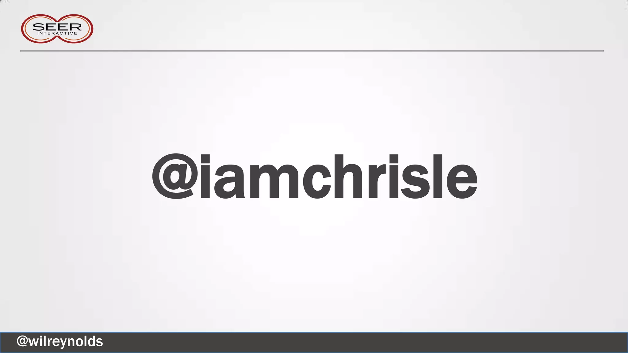 @iamchrisle
@wilreynolds
 