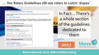 @dawnieando from @MoveItMarketing
Click To Edit Presentation SubtitleClick To Edit Presentation Subtitle
… The Raters Guid...