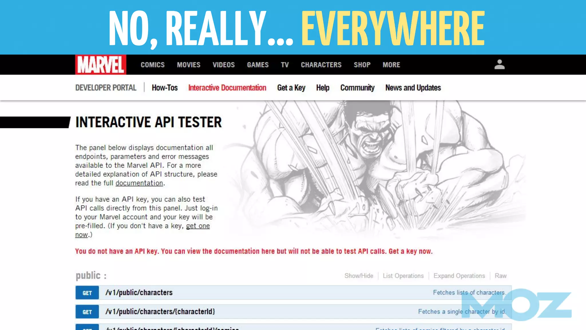 NO,REALLY…EVERYWHERE
 