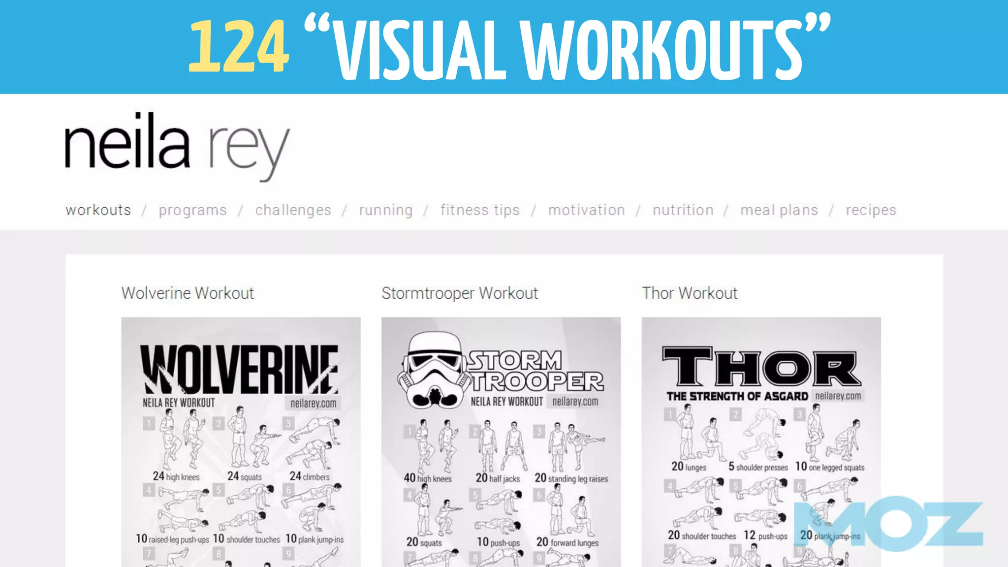 124“VISUALWORKOUTS”
 