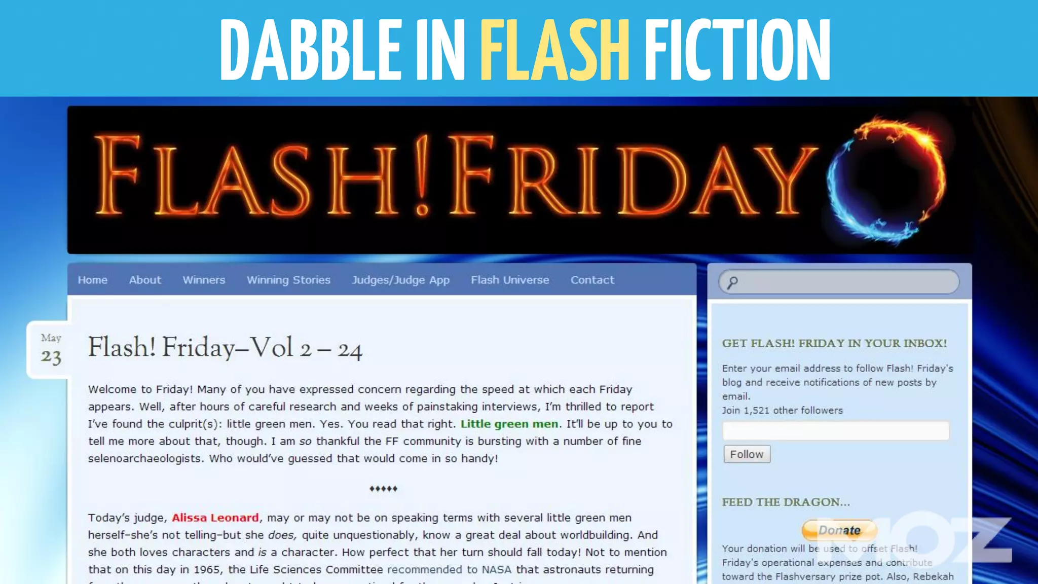 DABBLEINFLASHFICTION
 