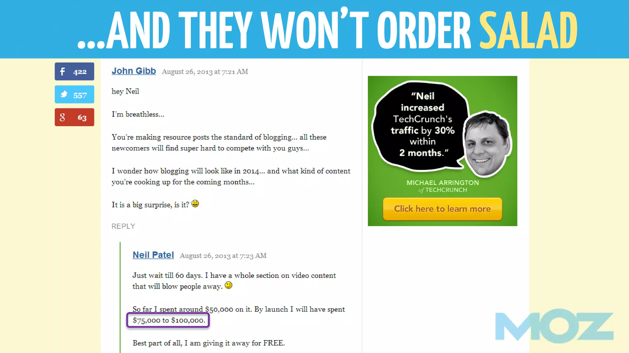 …ANDTHEYWON’TORDERSALAD
 