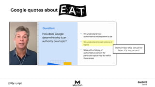 Google quotes about
Remember this detail for
later, it’s important!
 