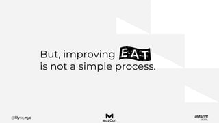 But, improving
is not a simple process.
 