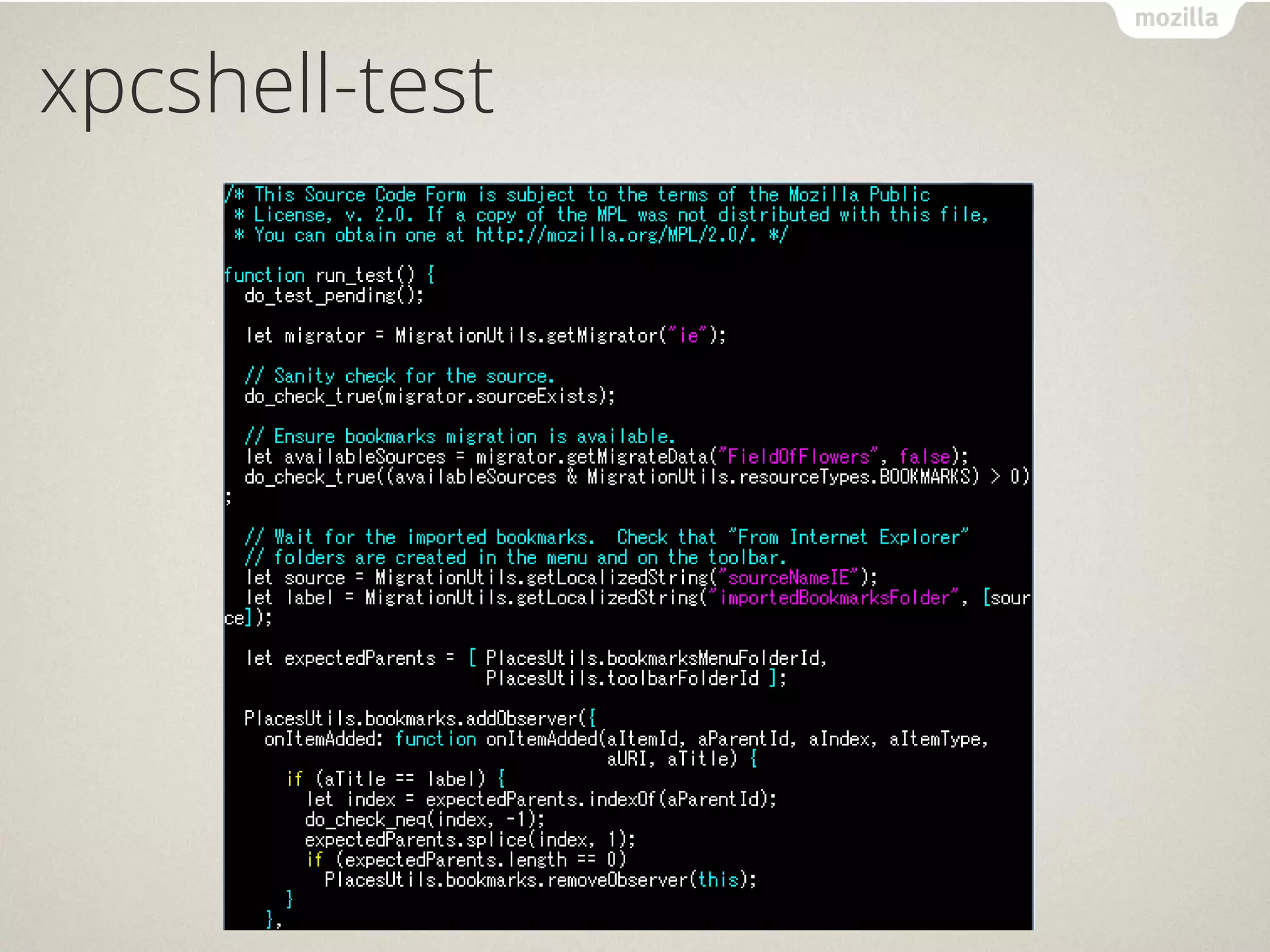 xpcshell-test
 