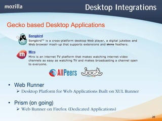 Mozilla Project and Open Web