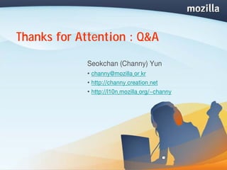 Mozilla Project and Open Web