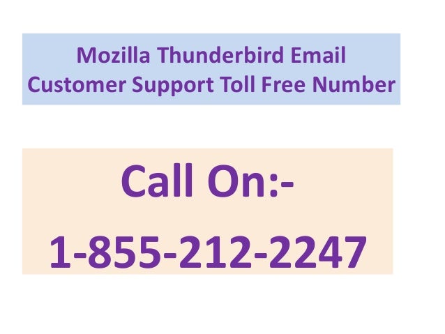 mozilla thunderbird help number mozilla thunderbird help number