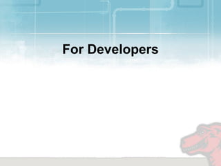 For Developers
 