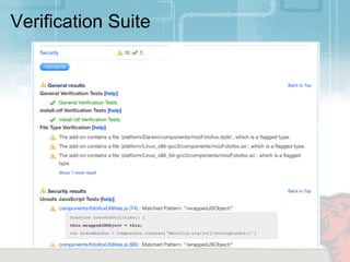 Verification Suite
 