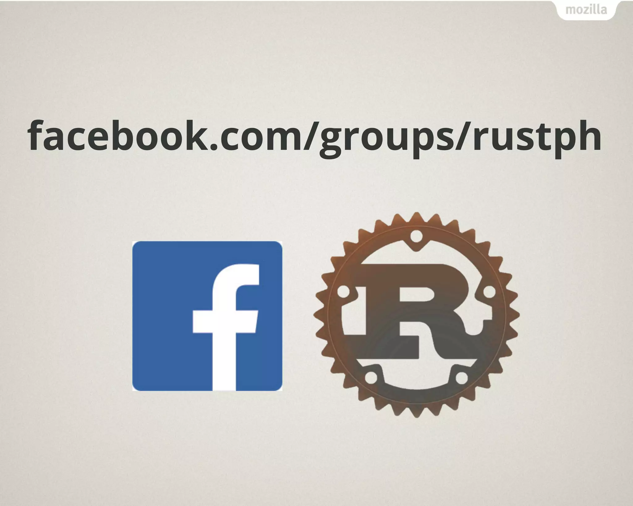 facebook.com/groups/rustph
 