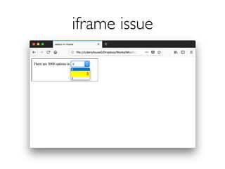 iframe issue
 