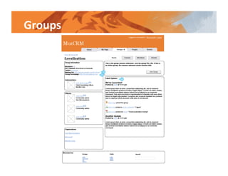 Mozilla Universe - The Mozilla CRM Project