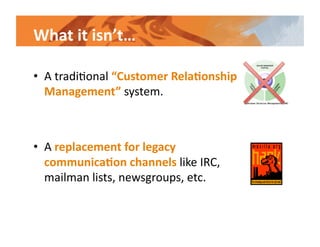 Mozilla Universe - The Mozilla CRM Project