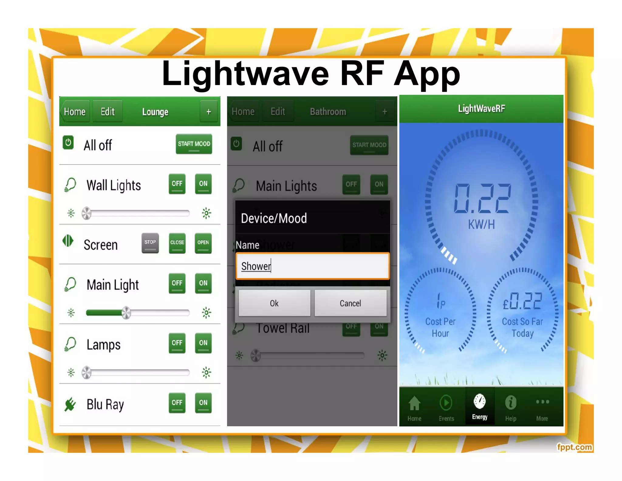 Lightwave RF App
 