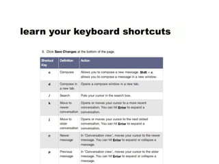 learn your keyboard shortcuts
 