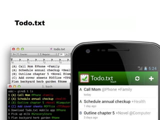 Todo.txt
 