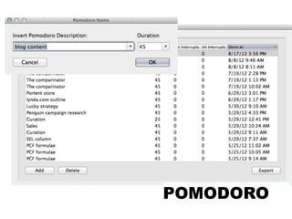 POMODORO
 