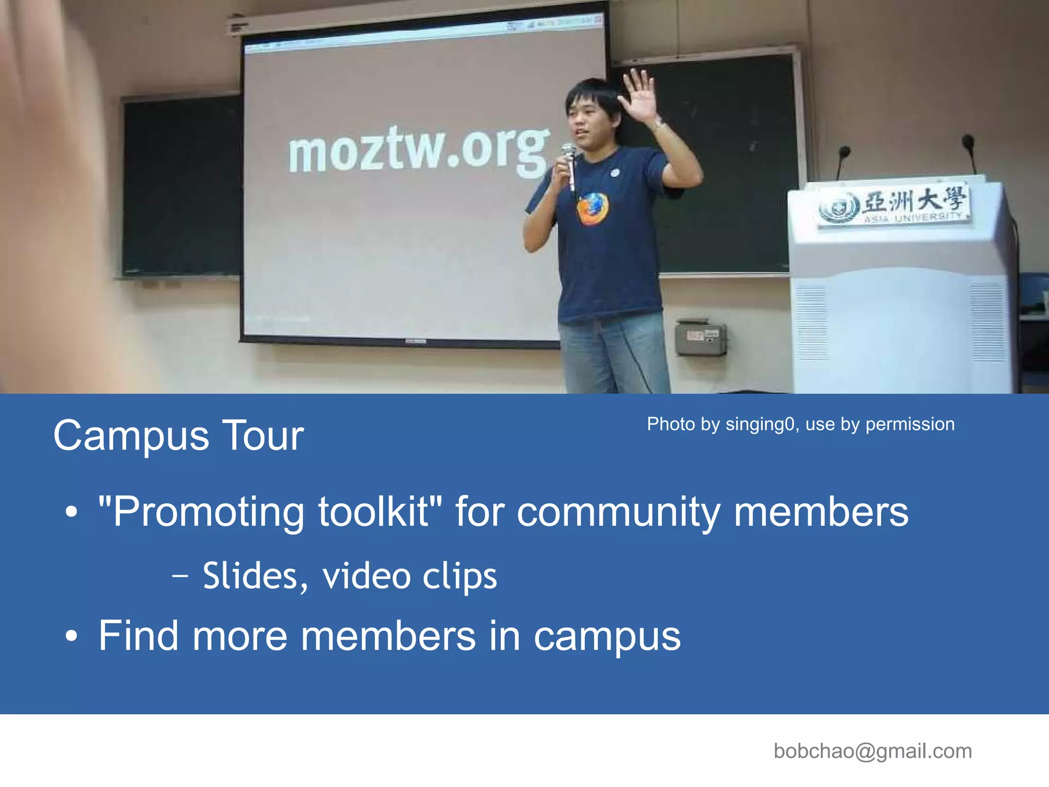 the Status of Mozilla Taiwan (MozTW) Community