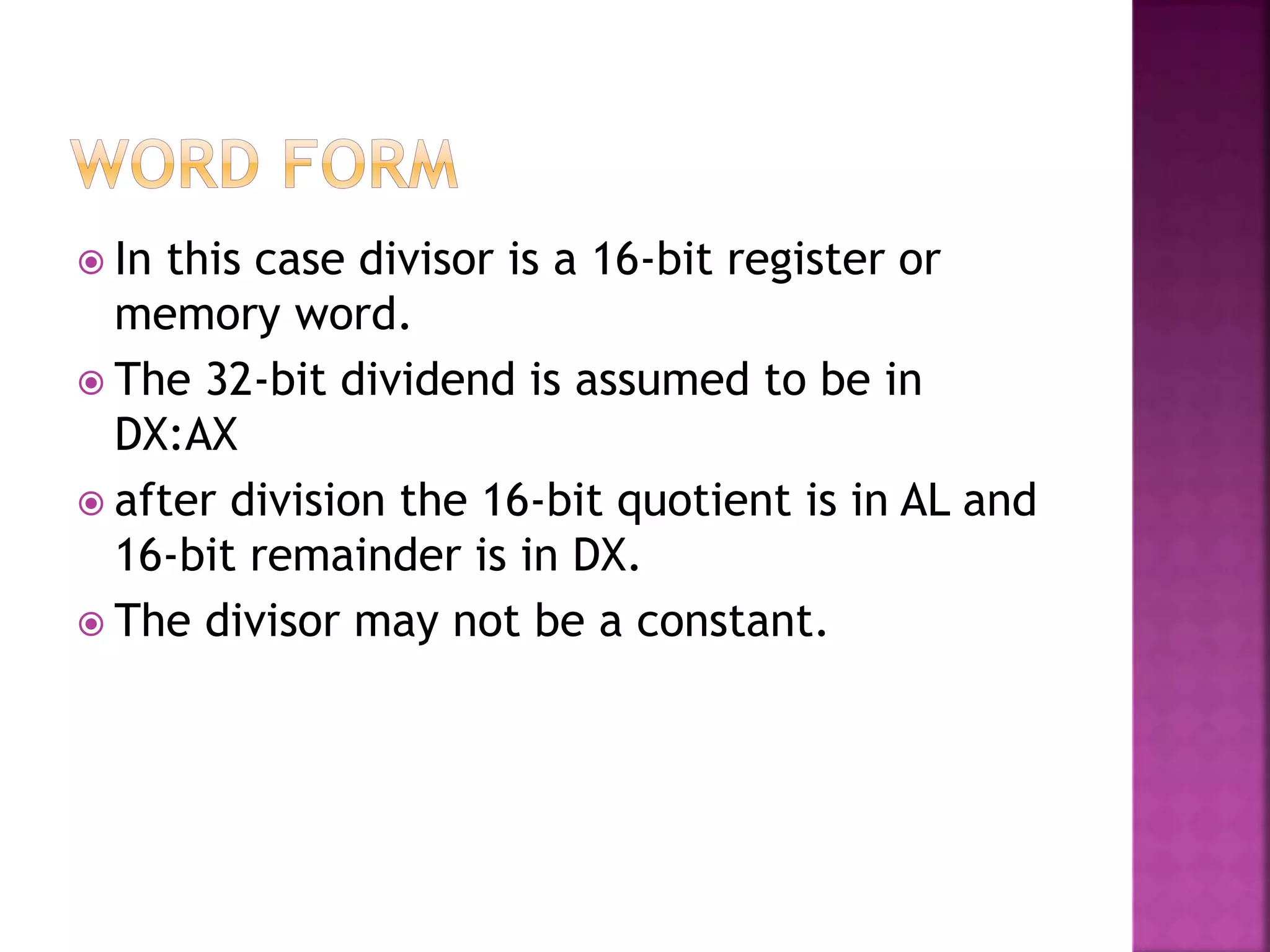 assembly language programming organization of IBM PC chapter 9 part-1 ...