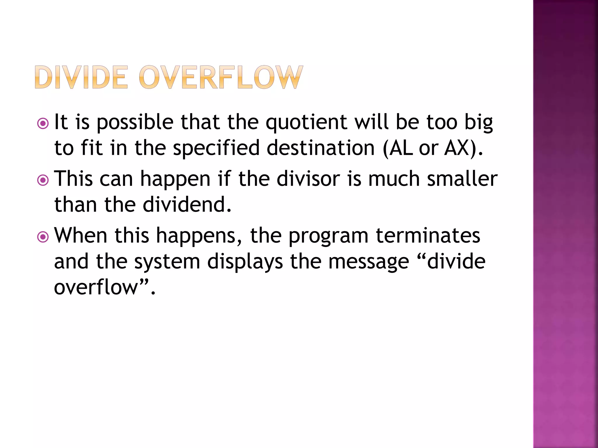 assembly language programming organization of IBM PC chapter 9 part-1 ...
