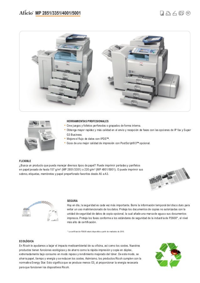 Ricoh Mp 2550sp 2851sp 3350sp Ricoh Mp 2550sp 2851sp 3350sp