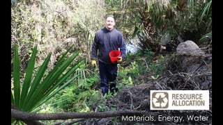 Materials, Energy, Water
 