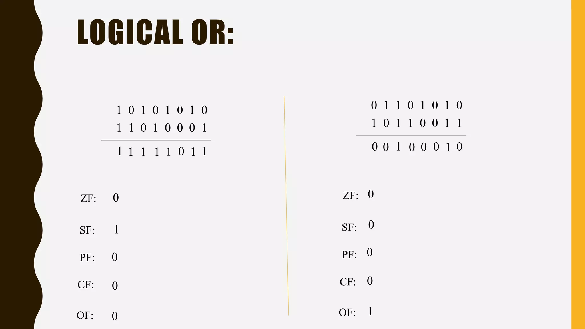 Logical, Shift, and Rotate Instruction | PPTX | Programming Languages ...