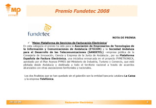 Premio Fundetec 2008 