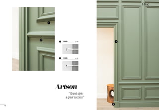 “Grand style:
a great success”
Artson
P4020	 p. 1022
P8020	 p. 1031
1
2
4
5
16
 