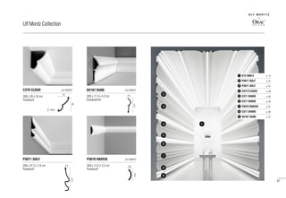 Ulf Moritz Collection
200 x 12,5 x 3,2 cm
Purotouch®
P3070 RADIUS ULF MORITZ
3,2
12,5
200 x 17,3 x 4,3 cm
Duropolymer®
SX167 DUNE ULF MORITZ
4,3
17,3
200 x 37,2 x 7,6 cm
Purotouch®
P3071 GOLF
7,6
37,2
200 x 20 x 16 cm
Purotouch®
C370 CLOUD ULF MORITZ
16
20
=25,6
C371 SHADE p. 665
G72 SMILE p. 721
P3070 RADIUS p. 677
SX167 DUNE p. 679
P3071 GOLF p. 673
C371 SHADE p. 666
P3071 GOLF p. 672
C371 SHADE p. 668
C372 FLUXUS p. 664
1
2
3
4
5
6
7
8
9
67
 