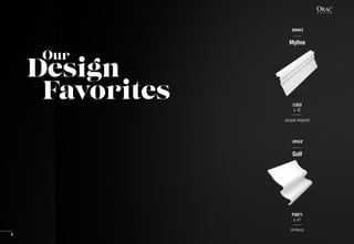 Our
Design
	 Favorites
2003
Myline
C353
p. 82
Jacques Vergracht
2012
Golf
P3071
p. 67
Ulf Moritz
6
 