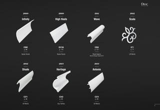 2009
High Heels
SX156
p. 116
Xavier Donck
2009
Infinity
C990
p. 88
Xavier Donck
2014
Antonio
C374
p. 68
Ulf Moritz
2011
Wave
C364
p. 121
Pierre Daems
Red Dot Design Award 2014
2014
Heritage
C343
p. 90
Guy Taillieu
2012
Scala
G71
p. 71
Ulf Moritz
2012
Shade
C371
p. 66
Ulf Moritz
7
 