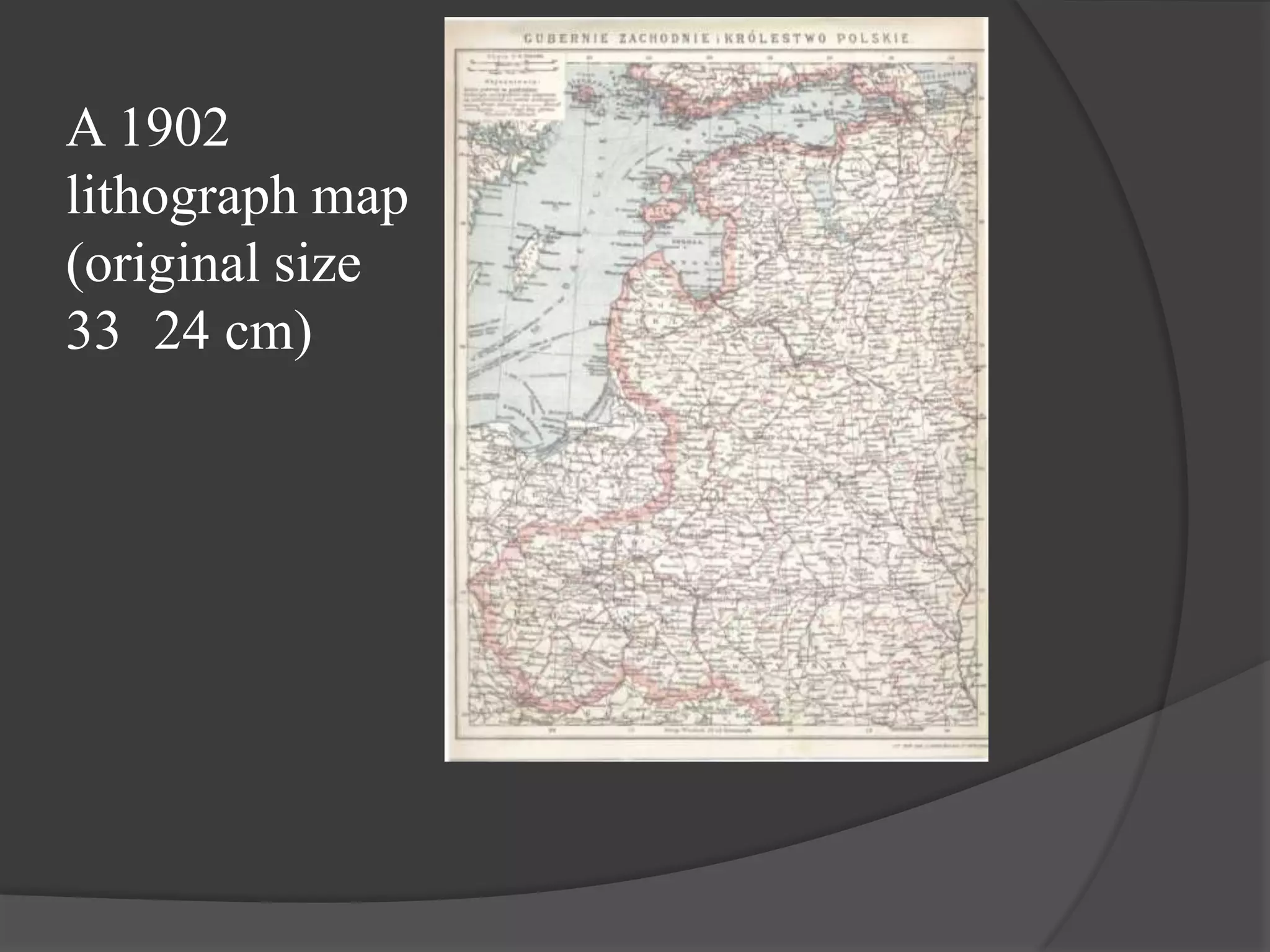 A 1902 lithograph map (original size 33×24 cm)