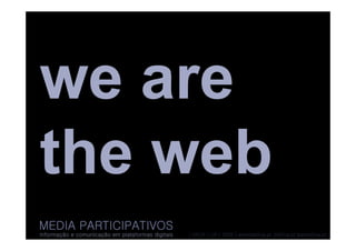 Media participativos 1 - intro
