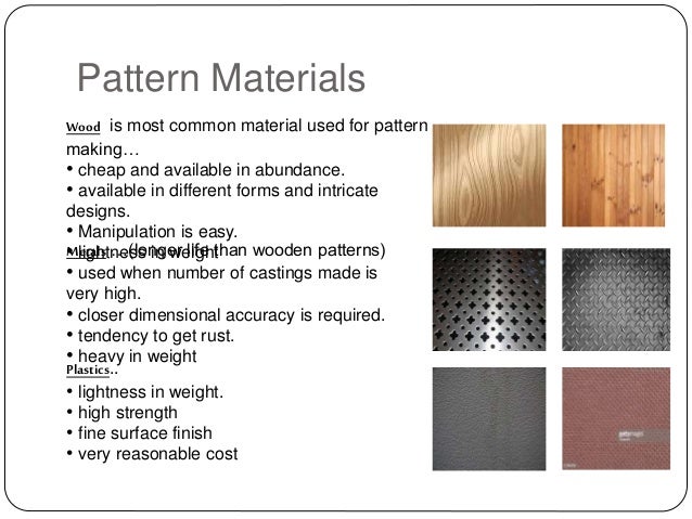 Pattern Materials Used In Casting | mp casting Pattern Materials Used In Casting | mp casting