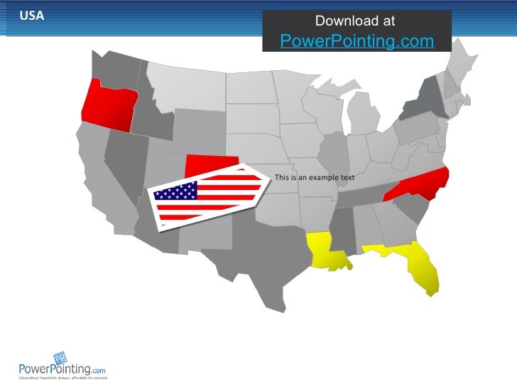 Powerpoint Usa Map