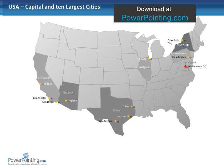 usa map powerpoint
