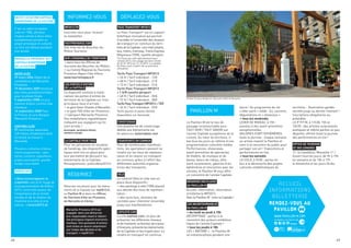 48
INFORMEZ-VOUS
Pavillon M, place Bargemon, Marseille ©Ville de Marseille
QU’EST-CE QU’UNE CAPITALE
EUROPÉENNE DE LA CULTURE ?
C’est un label européen
créé en 1985, attribué
chaque année à deux villes
européennes portant un
projet artistique et culturel.
Le titre est détenu pendant
une année.
MARSEILLE-PROVENCE 2013
CAPITALE EUROPÉENNE
DE LA CULTURE
DATES-CLÉS
29 mars 2004 Dépôt de la
candidature de Marseille
Provence.
19 décembre 2007 Annonce
des villes présélectionnées
pour la phase finale.
9 septembre 2008 Le jury
nomme Košice comme ville
slovaque.
16 septembre 2008 Pour
la France, le jury désigne
Marseille Provence !
CHIFFRES-CLÉS
97 communes associées
1,9 million d’habitants dont
la moitié se trouve à
Marseille
Plusieurs centaines d’évène-
ments programmés : spec-
tacles, concerts, expositions,
projets participatifs, grands
rendez-vous festifs.
KOŠICE 2013
« Nous encourageons la
créativité » est le fil rouge de
la programmation de Košice
2013, construite autour de
l’importance de la mixité
sociale et de la relation de
l’homme à la ville et à la
nature. > kosice2013.sk
Marseille-Provence 2013 est
engagée  dans une démarche
éco-responsable visant à réduire
ses principaux impacts environne-
mentaux. Une quinzaine d’actions
sont mises en œuvre notamment
sur l’enjeu des déchets et du
transport > mp2013.fr Arnaud
49
Le Pavillon M est le lieu de
passage incontournable pour
TOUT VOIR / TOUT SAVOIR sur
l’année Capitale européenne de la
culture. Au cœur du territoire, il
bat tous les jours au rythme d’une
programmation culturelle inédite.
Performances, showcases,
avant-premières de spectacles
de théâtre, de musique et de
danse, levers de rideau, after
work surprenants, galeries d’art
éphémères et rencontres avec les
artistes, le Pavillon M vous offre
un concentré de l’année Capitale.
RÉSERVEZ VOS PLACES
AU PAVILLON M
Accueil, information, réservation
et billetterie MP2013.
Avec le Pavillon M : vivez la Capitale !
LES INCONTOURNABLES
DU PAVILLON M
> du lundi au jeudi à 15h
DÉCRYPTAGE : partez à la
rencontre des acteurs embléma-
tiques de l’année Capitale !
> tous les jeudis à 18h
LES « BEFORE » : le Pavillon M
se métamorphose pendant une
PAVILLON M
MP2013.FR
Inscrivez-vous pour recevoir
la newsletter.
VISITPROVENCE.COM
Site Internet de Bouches-du-
Rhône Tourisme.
SUR L’ENSEMBLE DU TERRITOIRE 
> dans tous les Offices de
tourisme des Bouches-du-Rhône ;
> au Comité Régional du Tourisme
Provence-Alpes-Côte d’Azur.
www.tourismepaca.fr
LES PORTES D’ENTRÉE
DE LA CAPITALE
Ce dispositif consiste à maté-
rialiser les portes d’entrée du
territoire de la Capitale sur trois
principaux lieux d’arrivée :
> la gare Saint-Charles à Marseille ;
> la gare TGV d’Aix-en-Provence ;
> l’aéroport Marseille Provence.
Des installations signalétiques
indiquent aux voyageurs qu’ils
sont arrivés !
Eurocopter, partenaire officiel,
soutient ce projet.
LA CAPITALE POUR TOUS
Pour les personnes en situation 
de handicap, des dispositifs spéci-
fiques sont mis en place pour
leur permettre de découvrir les
événements de la Capitale.
Renseignements : publics@mp2013.fr
RÉSERVEZ
Réservez vos places pour les événe-
ments de la Capitale sur mp2013.fr,
au Pavillon M et dans les Offices
du Tourisme d’Aix-en-Provence,
de Marseille et d’Arles.
DÉPLACEZ-VOUS
PASS TRANSPORT MP2013
Le Pass Transport* est un support
billettique mutualisé qui permet
d’accéder à l’ensemble des réseaux
de transport en commun du terri-
toire de la Capitale : cars interurbains,
bus, métro, tramway, Trains Express
Régionaux (TER), navette aéroport.
*Ce Pass est créé spécialement pour
l’année 2013. Son usage est donc limité
du 01.01.2013 au 31.12.2013. La validité
du Pass court à partir de sa première
utilisation.
Tarifs Pass Transport MP2013
> 24 H / Tarif individuel : 13 €
> 48 H / Tarif individuel : 21 €
> 72 H / Tarif individuel : 31 €
Tarifs Pass Transport MP2013
+ 1 A/R navette aéroport
> 48 H / Tarif individuel : 30 €
> 72 H / Tarif individuel : 38 €
Tarifs Pass Transport MP2013 + TER
> 24 H / Tarif individuel : 20 €
Tarifs jeunes et packs famille
disponibles sur demande.
COVOITURAGE
Une plateforme de covoiturage
dédiée aux évènements est
en place sur autoclubaix.com.
TRANSPORTS EN COMMUN
Pour de nombreuses manifesta-
tions, les spectateurs peuvent se
rendre sur les lieux de représen-
tation et en revenir en transport
en commun, grâce à l’effort des
différentes autorités organisa-
trices des transports.
VÉLO
Le collectif Vélo en ville met en
place deux dispositifs :
> des parkings à vélo (1000 places)
aux abords des lieux de représen-
tation ;
> des cyclo-bus, réunions de
cyclistes pour cheminer ensemble
jusqu’aux manifestations.
LEPILOTE.COM
Le site lepilote.com, en plus de
présenter les différents réseaux
et de maintenir sa fonction de traceur
d’itinéraire, présente les évènements
de la Capitale et les trajets pour s’y
rendre en transport en commun.
heure ! Au programme de cet
« after work » inédit : DJ, concerts,
dégustations et « showcase ».
> tous les vendredis
LEVER DE RIDEAU, à 15h :
assistez à des avant-premières
exceptionnelles.
GALERIES D’ART ÉPHÉMÈRES,
toute la journée : chaque semaine
un artiste investit le Pavillon et
vient à la rencontre du public pour
partager son art ! Expositions et
performances en live.
> tous les samedis
LA COLO, à 9h30 : partez en
bus à la découverte des projets
culturels emblématiques du
territoire... Destination gardée
secrète jusqu’au dernier moment !
Inscriptions obligatoires au
préalable.
LE P’TIT’M, à 11h30, 15h et
16h30 : des artistes surprenants,
poétiques et même parfois un peu
déjantés, offrent toute la journée
des performances en live !
OFFICE DE TOURISME
ET DES CONGRÈS
11, la Canebière, Marseille 1er
/
Ouvert tous les jours, de 9h à 19h
en semaine et de 10h à 17h
le dimanche et les jours fériés.
 