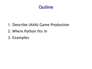 Mp24: Python in gaming industry | PPT