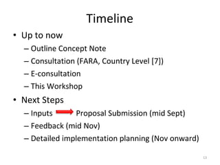 More meat, milk and fish by and for the poor (A CGIAR Megaprogram)