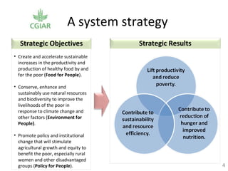 More meat, milk and fish by and for the poor (A CGIAR Megaprogram)