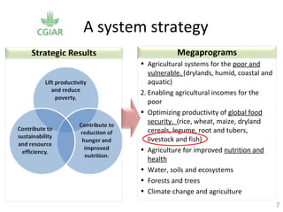 More meat, milk and fish by and for the poor (A CGIAR Megaprogram)