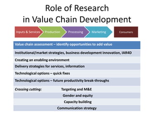 Shaping a new CGIAR Mega Program on Livestock and Fish: The Proposals 