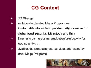 Shaping a new CGIAR Mega Program on Livestock and Fish: The Proposals 