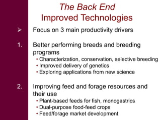 Shaping a new CGIAR Mega Program on Livestock and Fish: The Proposals 