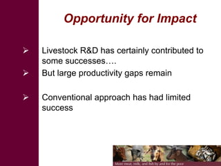 Shaping a new CGIAR Mega Program on Livestock and Fish: The Proposals 