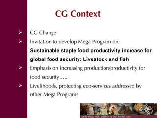 Shaping a new CGIAR Mega Program on Livestock and Fish