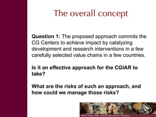 Shaping a new CGIAR Mega Program on Livestock and Fish