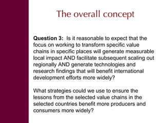 Shaping a new CGIAR Mega Program on Livestock and Fish